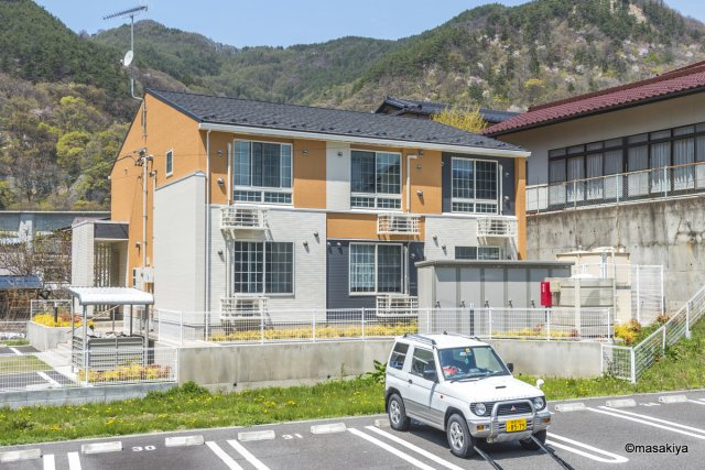 ガーデンハウス朝日山　Eの外観