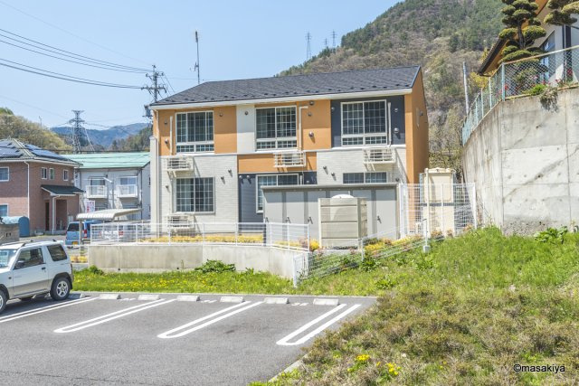 ガーデンハウス朝日山　Eの外観