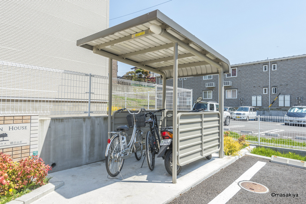 ガーデンハウス朝日山　Eのその他共用部分|駐輪場