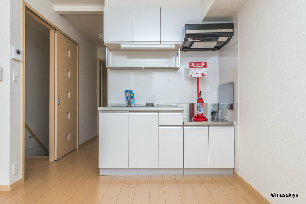 ガーデンハウス朝日山　Eのキッチン|カウンターキッチン