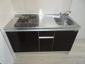 神戸市垂水区平磯２丁目のアパートのキッチン