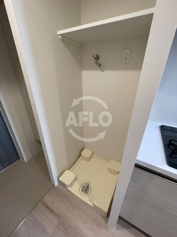 コンフォリア・リヴ北久宝寺Qの設備|コンフォリア・リヴ北久宝寺Q　洗濯機置き場