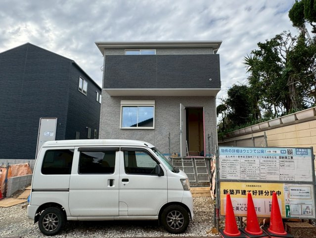 SUN COURTーサンコート－小倉南区沼緑町3丁目【小倉南区　新築戸建て】の外観|現地撮影　2025,11,11　SUN COURTーサンコート－小倉南区沼緑町3丁目【小倉南区　新築戸建て】