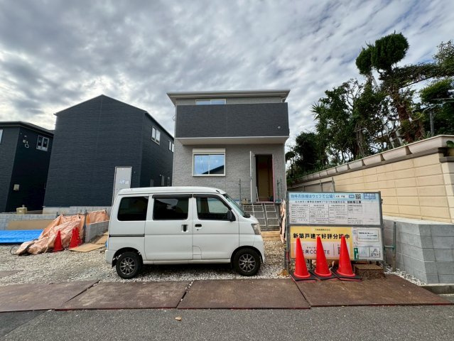 SUN COURTーサンコート－小倉南区沼緑町3丁目【小倉南区　新築戸建て】の外観|現地撮影　2025,11,11　SUN COURTーサンコート－小倉南区沼緑町3丁目【小倉南区　新築戸建て】