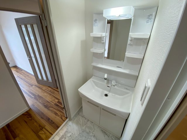 ソフィスティ城土の独立洗面台|一日の始まりと終わりを心地よく演出してくれるリフレッシュ空間♪