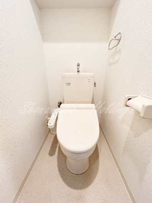 【トイレ】 | プランドール藤沢 | 清潔感のあるトイレです