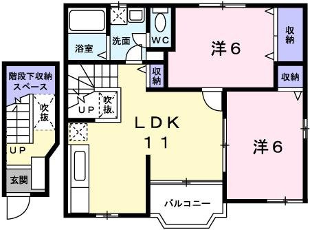 ブルーマウンテンⅢの間取り