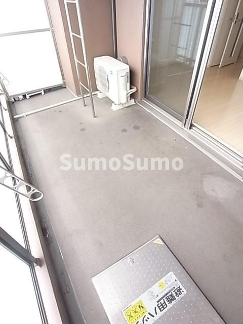 エステムプラザ神戸西Ⅴミラージュのバルコニー|広々としたバルコニーです