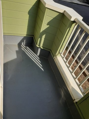 【バルコニー】 | クレストヒルズＥ | 広々としたバルコニーです