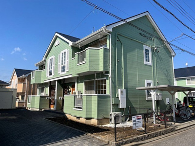 【外観】 | クレストヒルズＥ | 落ち着いた雰囲気の外観です