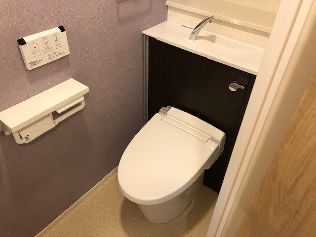 アンジェ　アルカン　シエルのトイレ|トイレもきれいです