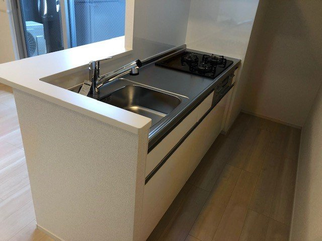 アンジェ　アルカン　シエルのキッチン|きれいなキッチンです