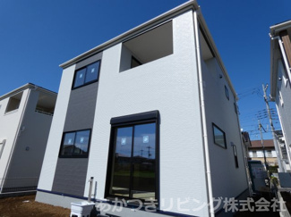 【外観】 | 第下野大光寺 | 南向き＆前面棟なしで陽当たり良好♪２トーン配色がおしゃれな３号棟♪