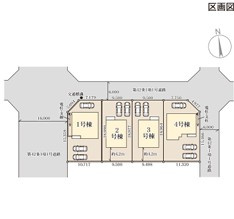 【区画図】 | 第下野大光寺 | ３号棟／全４区画