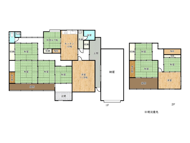 【間取り】 | 姫路市豊富町豊富／中古戸建