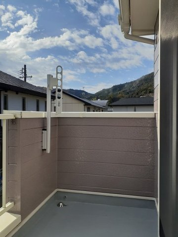 アメニティエルのバルコニー