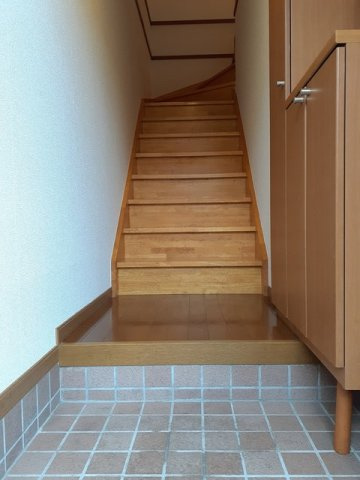 アメニティエルの玄関