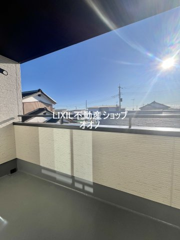 【バルコニー】 | 羽生市加羽ケ崎　新築一戸建　全2棟　1号棟