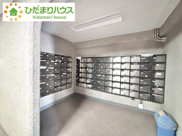 ローズハイツ野田愛宕　B棟の設備|郵便ポストは1階エントランス