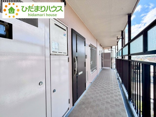 ローズハイツ野田愛宕　B棟の玄関|2025/10/01撮影