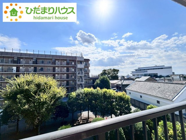 ローズハイツ野田愛宕　B棟の展望|南向きで日当たり良好です♪