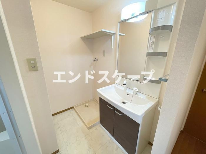 ウィルモア　Aの洗面所|高崎、前橋、伊勢崎エリアのお部屋探しはエンドスケープまで！お客様の理想お聞かせ下さい♪