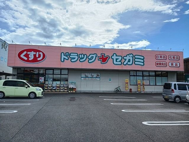 ヘーリオスの周辺|ドラッグセガミ西須賀店まで160m