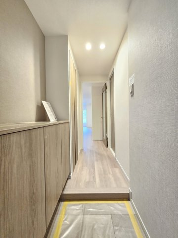 芦屋山打出住宅の玄関|落ち着いた玄関です