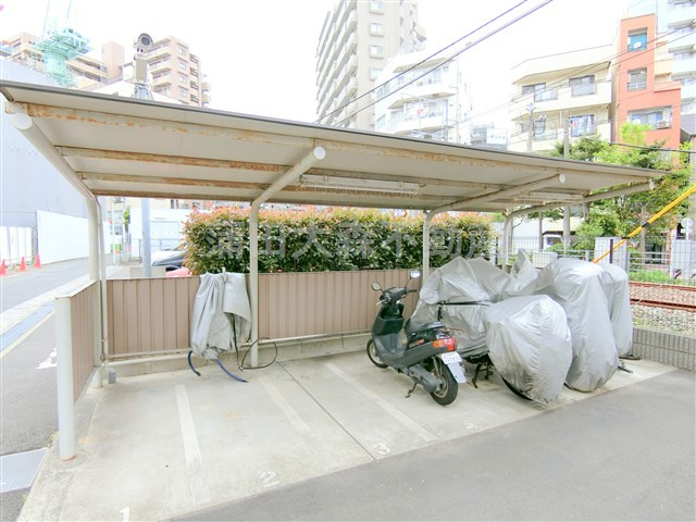 スタイリオ蒲田のその他共用部分|バイク置き場　空き状況等詳細はお問合せ下さい。