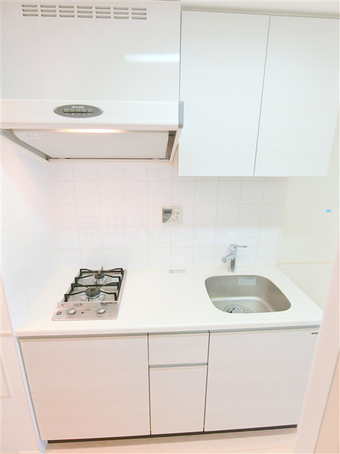 スタイリオ蒲田のキッチン|2口ガスシステムキッチン