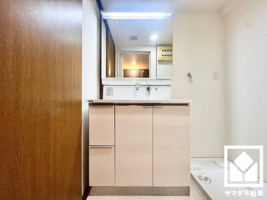 シンフォニー桃山の独立洗面台