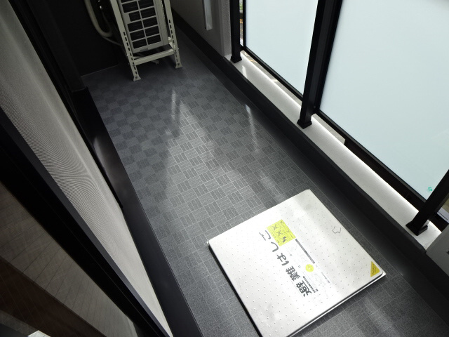 姫路市北条口３丁目の賃貸マンションのバルコニー