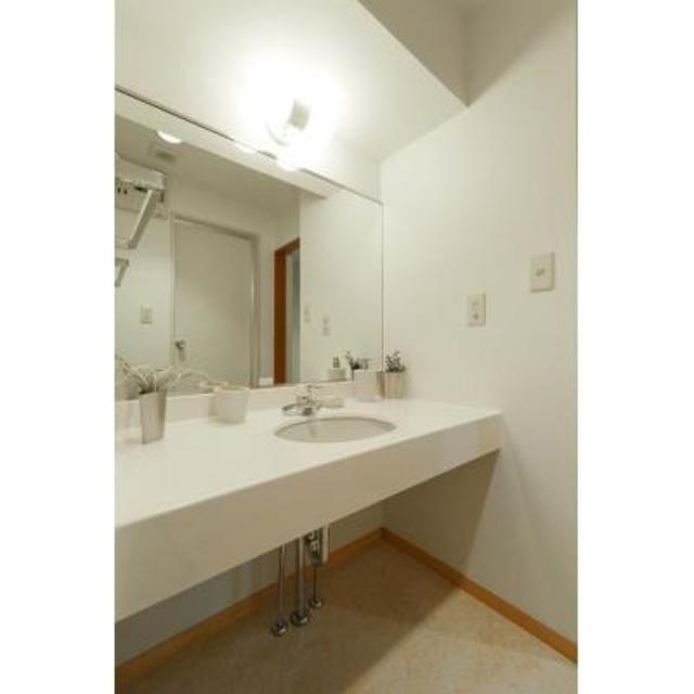 マージュ市谷柳町の洗面所|※写真は同タイプ住戸です。