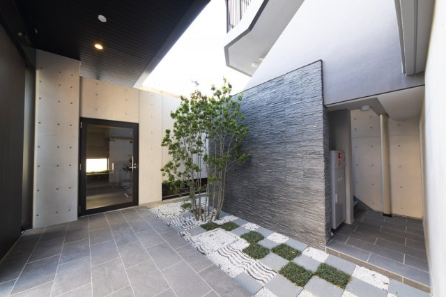 プラウドフラット南品川のエントランス