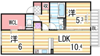 【間取り】 | D-room美田