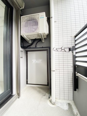 ラトゥール代官町EASTのバルコニー