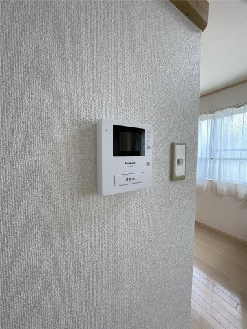 サンヒルズIIのセキュリティ|モニター付きインターホンなので、おひとり暮らしの方も安心！