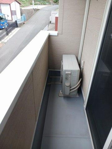 セレーノＡのバルコニー