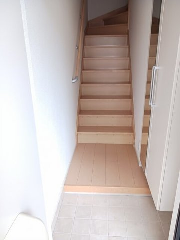 セレーノＡの玄関