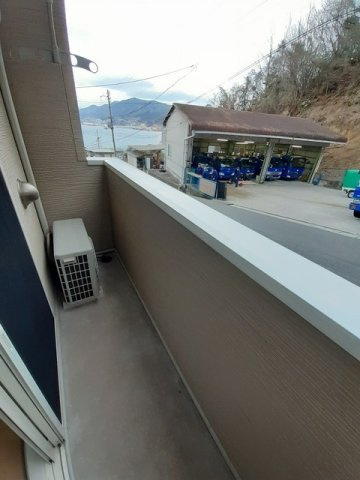 セレーノＢのバルコニー