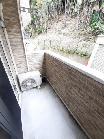 リバーサイドレジデンスＣのバルコニー