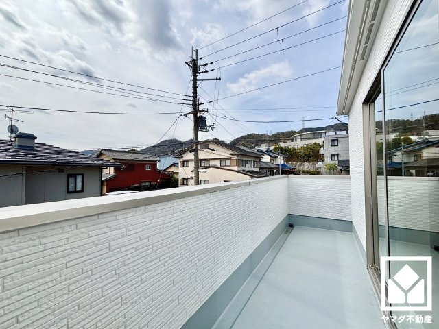 大津市滋賀里１丁目　2期　1号地のバルコニー
