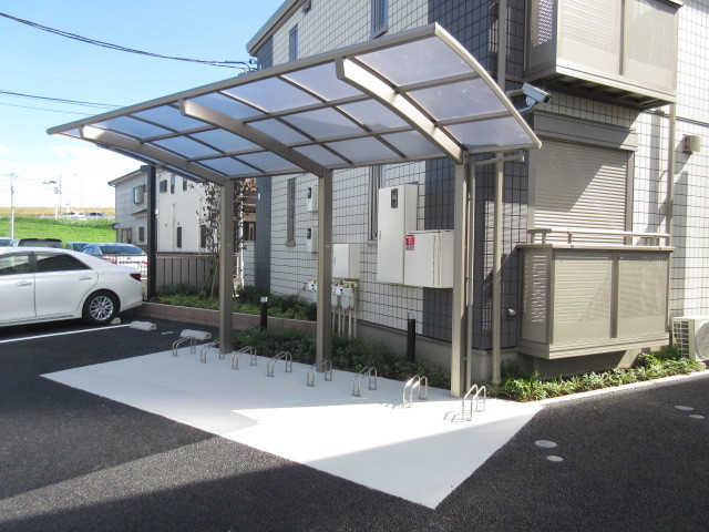 グランドハイムⅡのその他共用部分|★屋根付き駐輪場★