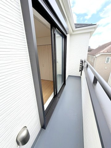 昭島市田中町1丁目全２棟　新築分譲のバルコニー