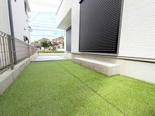 昭島市田中町1丁目全２棟　新築分譲の庭