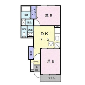 【間取り】 | エレガンス・Ｋ　Ⅱ
