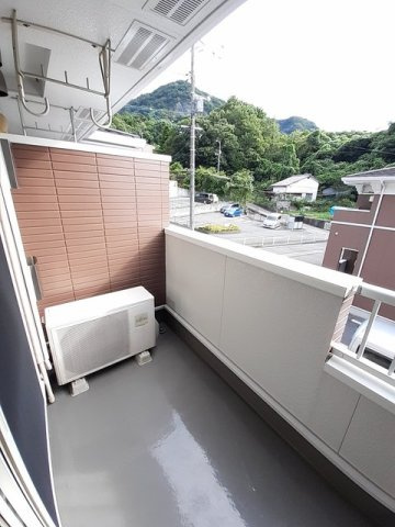 ブランシュールＢのバルコニー