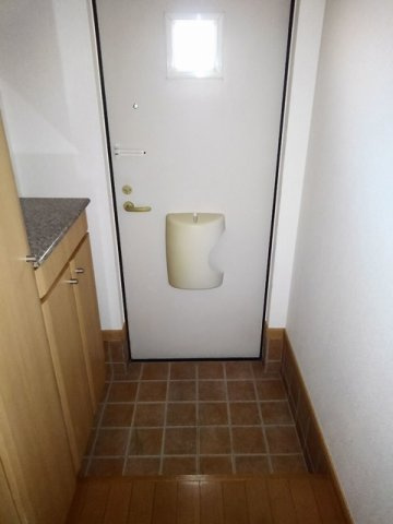 フィオーレＢの玄関