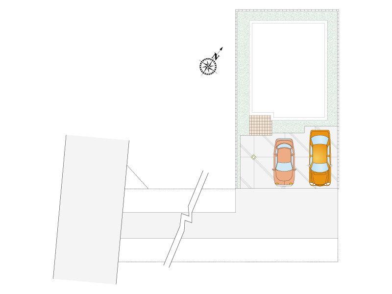 6号棟　駐車2台可能