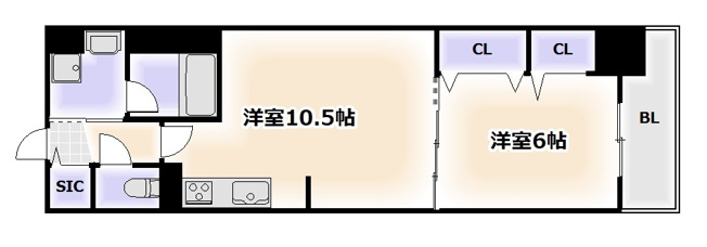 【間取り】 | グランセジュール大国町